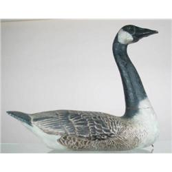 Elegant hollow watch gander decoy from the Susque