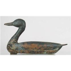 Very early high head carved eye pintail hen by Ri