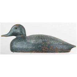 Hollow St. Clair Flats bluebill drake  decoy with