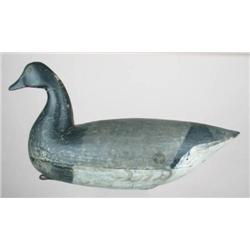 Early hollow carved brant decoy by Charles Charli