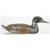 Image 1 : Wonderful early folky mallard drake decoy made of