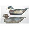 Image 1 : Rare pair of working wood duck decoys by Ralph Je