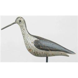 EARLY GREATER YELLOWLEGS DECOY ca. late 1800s by 