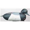 Image 1 : Hollow Delaware River bluebill drake decoy with t