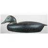 Image 1 : Hollow black duck decoy attributed to Willard Bal