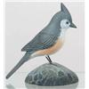 Image 1 : Miniature Titmouse with split wing  carving and c