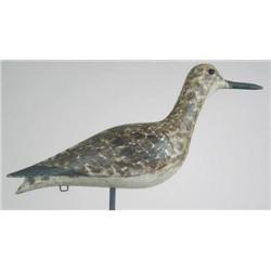 OUTSTANDING yellowlegs decoy ca 1890 by one of Am