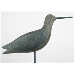 EARLY hollowed to a thin shell yellowlegs decoy c