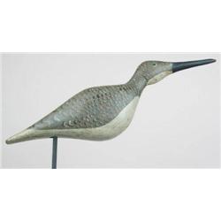 Folky three-piece running  yellowlegs decoy ca 19