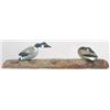 Image 1 : Folky pair of miniature geese by Alston Shorty B