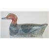 Image 1 : Rare oversized red head drake decoy made from fou