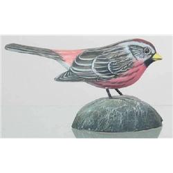 Miniature Red Poll with and drop wing carving by 