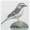 Image 1 : Miniature Vesper Sparrow with split wing carving 