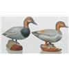 Image 1 : Lot of two miniature ducks by J. Ahearn. A Canvas