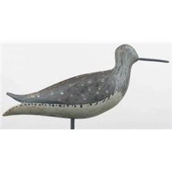 Black bellied plover decoy ca 1870-1880 in winter