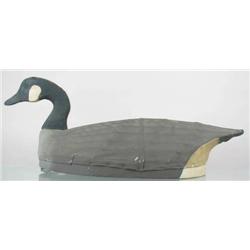 Rare early canvas over frame Canada goose decoy b