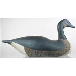 Canada goose decoy with glass eyes by Joseph Linc