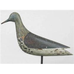 Yellowlegs decoy from LI ca 1880-1900.  Alert for