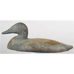 Cast iron canvasback wing duck decoy in OP from t