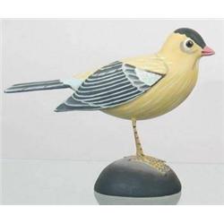 Larger than life size goldfinch signed Goldfinch,