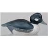 Image 1 : Bufflehead hen decoy with a turned head and glass