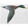 Image 1 : Flying drop-wing mallard half-model by A E Crowel