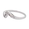 Image 1 : 0.25 ctw Diamond Ring - 14KT White Gold