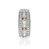14k Two Tone Gold 0.40CTW Diamond Pendant, (SI2-SI3/G-H)