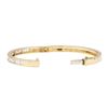 Image 3 : 2.30 ctw Diamond Bangle Bracelet - 14KT Yellow Gold