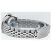 Image 8 : Rolex Ladies Stainless Steel Quickset Green Diamond Lugs Jubilee Datejust Wristw
