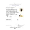 Image 5 : 2.90 ctw Sapphire and Diamond Ring - 18KT Yellow Gold