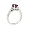 Image 4 : 2.40 ctw Ruby and Diamond Ring - 18KT White Gold