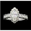 Image 2 : 2.12 ctw Diamond Ring - 14KT White Gold