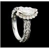 Image 4 : 2.12 ctw Diamond Ring - 14KT White Gold