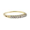 Image 1 : 0.10 ctw Diamond Ring - 14KT Yellow Gold