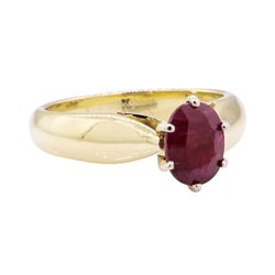 1.91 ctw Ruby Ring - 14KT Yellow Gold