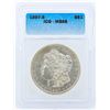 Image 1 : 1897-S $1 Morgan Silver Dollar Coin ICG MS65
