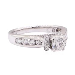 1.21 ctw Diamond Ring - 14KT White Gold