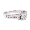 Image 1 : 1.21 ctw Diamond Ring - 14KT White Gold