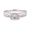 Image 2 : 1.21 ctw Diamond Ring - 14KT White Gold