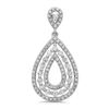 Image 1 : 14k Gold 0.6CTW Diamond Pendant, (SI3/H)