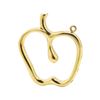 Image 1 : Tiffany and Company Elsa Peretti Apple Motif Pendant - 18KT Yellow Gold