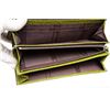 Image 6 : Pelle Borsa Green Pebbled Leather Long Wallet