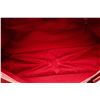 Image 5 : Gucci Red GG Canvas Leather Tote Bag
