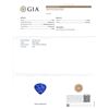 Image 6 : GIA Cert 28.94 ctw Tanzanite and Diamond Ring - 14KT White Gold