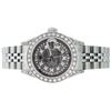Image 3 : Rolex Ladies Stainless Steel Quickset Meteorite Diamond Lugs Jubilee Datejust Wr
