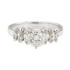 Image 2 : 1.35 ctw Diamond Ring - 14KT White Gold