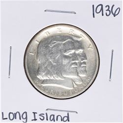 1936 Long Island Tercentenary Commemorative Half Dollar Coin