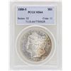 Image 1 : 1880-S $1 Morgan Silver Dollar Coin PCGS MS64