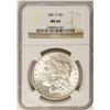Image 1 : 1881-S $1 Morgan Silver Dollar Coin NGC MS64